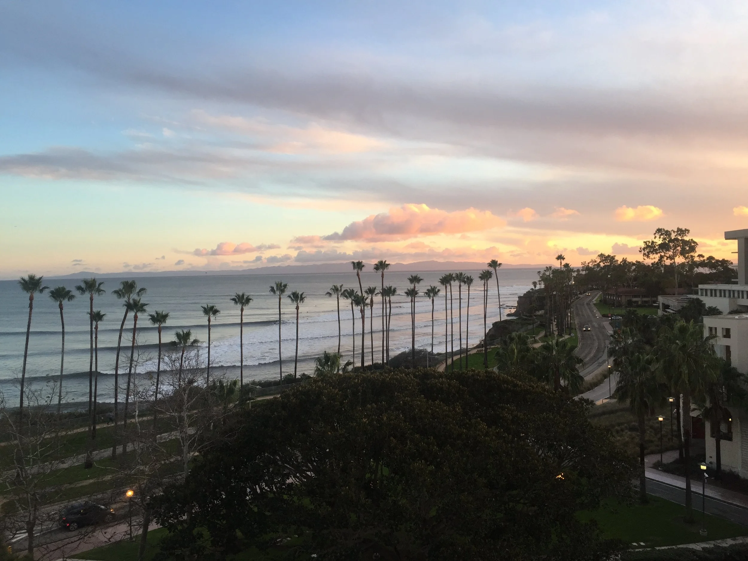 View from the window of the ArchLab at UC Santa Barbara
